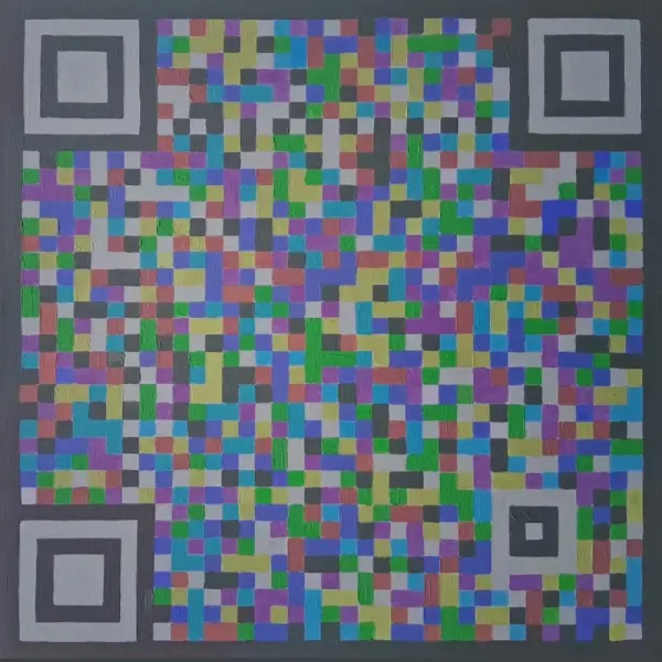 Multi-layer code on canvas